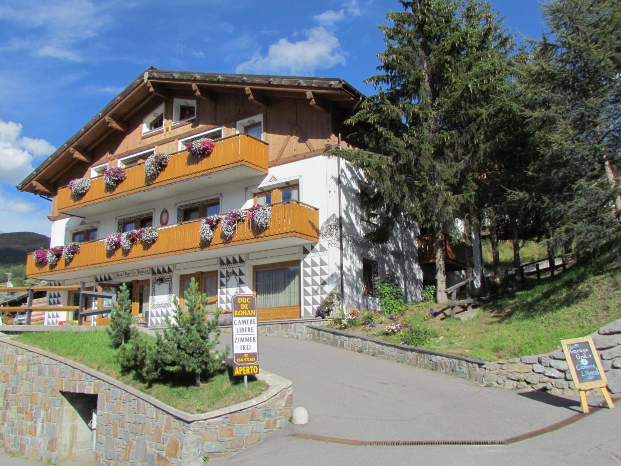 Hotel Duc De Rohan Livigno Exterior foto